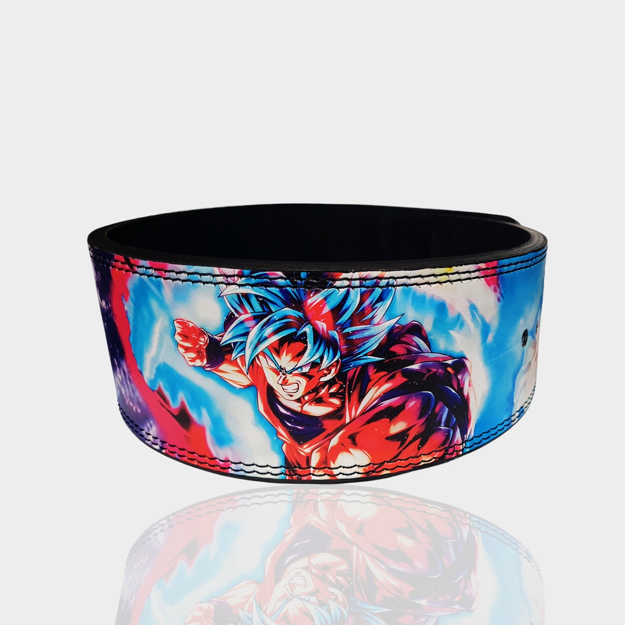 Goku powerlifting lever belt, Custom Goku weight lift belt, weightlifting belt, Dragon ball Super, Goku Ultra instinct, Goku gym belt, Squat belt, powerlift belt